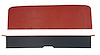 Rear Seat Upper Trim Panel Set for 1964 Chevrolet Chevelle Convertible, 2-Piece [Red] - image 1