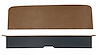 Rear Seat Upper Trim Panel Set for 1964 Chevrolet Chevelle Convertible, 2-Piece [Saddle] - image 1