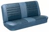 Front Split Bench & Rear Seat Upholstery Kit for 1965 Chevy Chevelle & Malibu, Convertible [Madrid Grain Vinyl 2-Tone Blue] - image 3