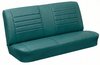 Front Split Bench & Rear Seat Upholstery Kit for 1965 Chevy Chevelle & Malibu, 2-Door Wagon [Madrid Grain Vinyl Turquoise] - image 3