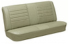 Rear Seat Upholstery Kit for 1965 Chevrolet Chevelle, Malibu, Coupe, Hardtop [Madrid Grain Vinyl Fawn] - image 1