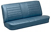 Rear Seat Upholstery Kit for 1965 Chevrolet Chevelle, Malibu, Convertible [Madrid Grain Vinyl Light Blue] - image 1