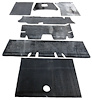 Under Carpet Sound Deadener Kit, OE-Style for 1965-1968 Ford Mustang Coupe  [8-Piece] - image 1