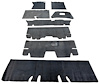 Under Carpet Sound Deadener Kit, OE-Style for 1967-1968 Ford Mustang Coupe  [8-Piece]