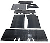 Under Carpet Sound Deadener Kit, OE-Style for 1965-1968 Ford Mustang Fastback [7-Piece]