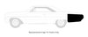 Rear Quarter Patch Panel, Rear Section for 1964 Ford Custom & Galaxie [Left/Driver Side] - image 2