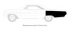 Rear Quarter Patch Panel, Rear Section for 1964 Ford Custom & Galaxie [Left/Driver Side] - image 2