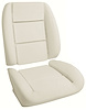 Front Low Back Bucket Seat Foam for 1984-1987 Buick Grand National and Chevrolet El Camino, 1984-1988 Chevrolet Monte Carlo - image 1