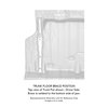 Trunk Floor Pan w/Brace Fits Select 1968-1972 Buick, Chevrolet, Oldsmobile, Pontiac, A-Body [Left/Driver Side] - image 2