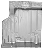Trunk Floor Pan Fits Select 1968-1972 Buick, Chevrolet, Oldsmobile, Pontiac, A-Body, w/o Brace [Left/Driver Side] - image 1