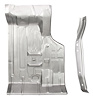 Trunk Floor Pan Fits Select 1968-1972 Buick, Chevrolet, Oldsmobile, Pontiac, A-Body, w/Brace [Right/Passenger Side] - image 1