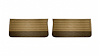 Front Standard Door Panel Set for 1965 Chevrolet Chevelle, El Camino & Malibu, All 2-Door Models [2-Tone Saddle] - image 1