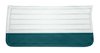 Front Standard Door Panel Set for 1965 Chevrolet Chevelle, El Camino & Malibu, All 2-Door Models [White/Aqua] - image 2