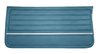 Front Deluxe Door Panel Set for 1965 Chevrolet Chevelle El Camino, Malibu, All 2-Door Models [Light Blue] - image 2