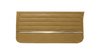 Front Deluxe Door Panel Set for 1965 Chevrolet Chevelle El Camino, Malibu, All 2-Door Models [Saddle] - image 3