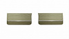 Front Deluxe Door Panel Set for 1965 Chevrolet Chevelle El Camino, Malibu, All 2-Door Models [2-Tone Fawn] - image 1