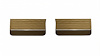 Front Deluxe Door Panel Set for 1965 Chevrolet Chevelle El Camino, Malibu, All 2-Door Models [2-Tone Saddle] - image 1