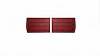 Rear Standard Side Panel Set for 1965 Chevrolet Chevelle, Malibu, Convertible [Red] - image 1