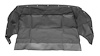 Well Liner for 1968-1972 Buick Skylark, Chevy Chevelle, Malibu, Olds Cutlass, Pontiac GTO, LeMans, Tempest Convertible [Black] - image 1