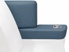 Rear Armrest Cover Set for 1965-1967 Chevrolet Chevelle, Malibu Convertible [Light Blue] - image 2