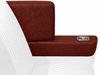 Rear Armrest Cover Set for 1966 Chevrolet Chevelle, Malibu Convertible [Bronze] - image 2