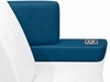 Rear Armrest Cover Set for 1966-1967 Chevrolet Chevelle, Malibu Convertible [Bright Blue] - image 2