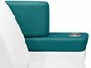 Rear Armrest Cover Set for 1967 Chevrolet Chevelle, Malibu Convertible [Aqua] - image 2