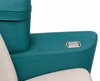 Rear Armrest Cover Set for 1968 Chevrolet Chevelle, Malibu Convertible [Turquoise] - image 2
