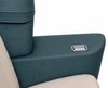 Rear Armrest Cover Set for 1968 Chevrolet Chevelle, Malibu Convertible [Teal] - image 2
