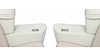 Rear Armrest Cover Set for 1968 Chevrolet Chevelle, Malibu Convertible [Pearl] - image 1