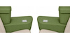Rear Armrest Cover Set for 1969 Chevrolet Chevelle, Malibu Convertible [Light Green] - image 1