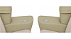 Rear Armrest Cover Set for 1971 Chevrolet Chevelle, Malibu Convertible [Sandalwood] - image 1