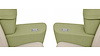 Rear Armrest Cover Set for 1972 Chevrolet Chevelle, Malibu Convertible [Covert] - image 1
