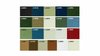 Rear Armrest Cover Set for 1972 Chevrolet Chevelle, Malibu Convertible [Dark Green] - image 3
