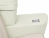 Rear Armrest Cover Set for 1971-1972 Chevrolet Chevelle, Malibu Convertible [White] - image 2