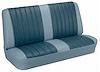 Rear Seat Upholstery Kit for 1966 Chevrolet Chevelle, Malibu, Coupe, Hardtop, 2-Piece [Madrid Grain Vinyl 2-Tone Blue] - image 1