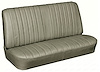 Rear Seat Upholstery Kit for 1966 Chevrolet Chevelle, Malibu, Convertible, 2-Piece [Madrid Grain Vinyl Fawn] - image 1