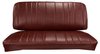 Front Buckets & Rear Seat Upholstery Kit for 1966 Chevy Chevelle & Malibu, Coupe, Hardtop [Madrid Grain Vinyl Bronze] - image 3