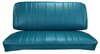 Front Buckets & Rear Seat Upholstery Kit for 1966 Chevy Chevelle & Malibu, Convertible [Madrid Grain Vinyl Bright Blue] - image 3