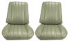 Front Buckets & Rear Seat Upholstery Kit for 1966 Chevy Chevelle & Malibu, Convertible [Madrid Grain Vinyl Fawn] - image 2