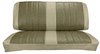 Front Buckets & Rear Seat Upholstery Kit for 1966 Chevy Chevelle & Malibu, Convertible [Madrid Grain Vinyl 2-Tone Fawn] - image 3