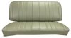 Front Split Back Bench & Rear Seat Upholstery Kit for 1966 Chevy Chevelle & Malibu, Coupe, Hardtop [Madrid Grain Vinyl Fawn] - image 3
