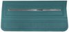 Front Standard Door Panel Set for 1966 Chevrolet Chevelle, El Camino & Malibu, All 2-Door Models [Turquoise] - image 2