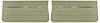Front Standard Door Panel Set for 1966 Chevrolet Chevelle, El Camino & Malibu, All 2-Door Models [Fawn] - image 1