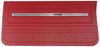 Front Standard Door Panel Set for 1966 Chevrolet Chevelle, El Camino & Malibu, All 2-Door Models [Red] - image 2