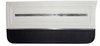 Front Deluxe Door Panel Set for 1966 Chevrolet Chevelle, El Camino & Malibu, All 2-Door Models [Black/White] - image 2