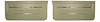 Front Deluxe Door Panel Set for 1966 Chevrolet Chevelle, El Camino & Malibu, All 2-Door Models [Fawn] - image 1