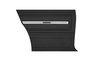 Rear Standard Side Panel Set for 1966 Chevrolet Chevelle, Malibu, Coupe/Hardtop [Black] - image 2