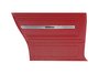 Rear Standard Side Panel Set for 1966 Chevrolet Chevelle, Malibu, Coupe/Hardtop [Red] - image 2