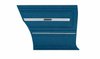 Rear Deluxe Side Panel Set for 1966 Chevrolet Chevelle, Malibu, Coupe/Hardtop [Bright Blue] - image 2